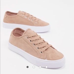 ASOS DESIGN Dusty Lace Up Sneakers